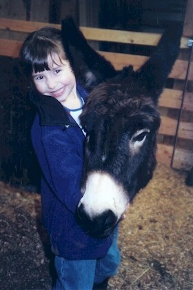 Now Molly B, look at the camera and smile as big as me!